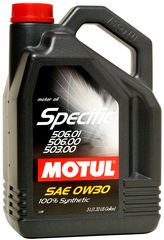 SPECIFIC 506.01 506.00 503.00 0w30 MOTUL